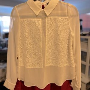 Top Shop Lace Blouse